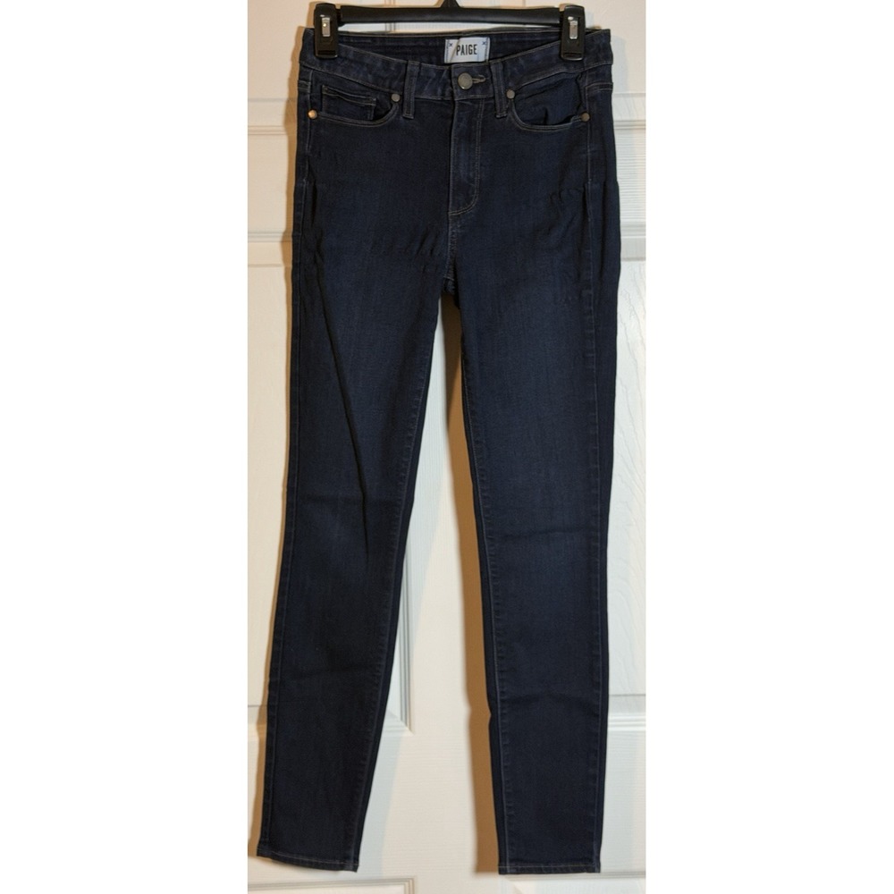 PAIGE Hoxton Ultra Skinny Dark Wash Denim Jeans Women's Size 27